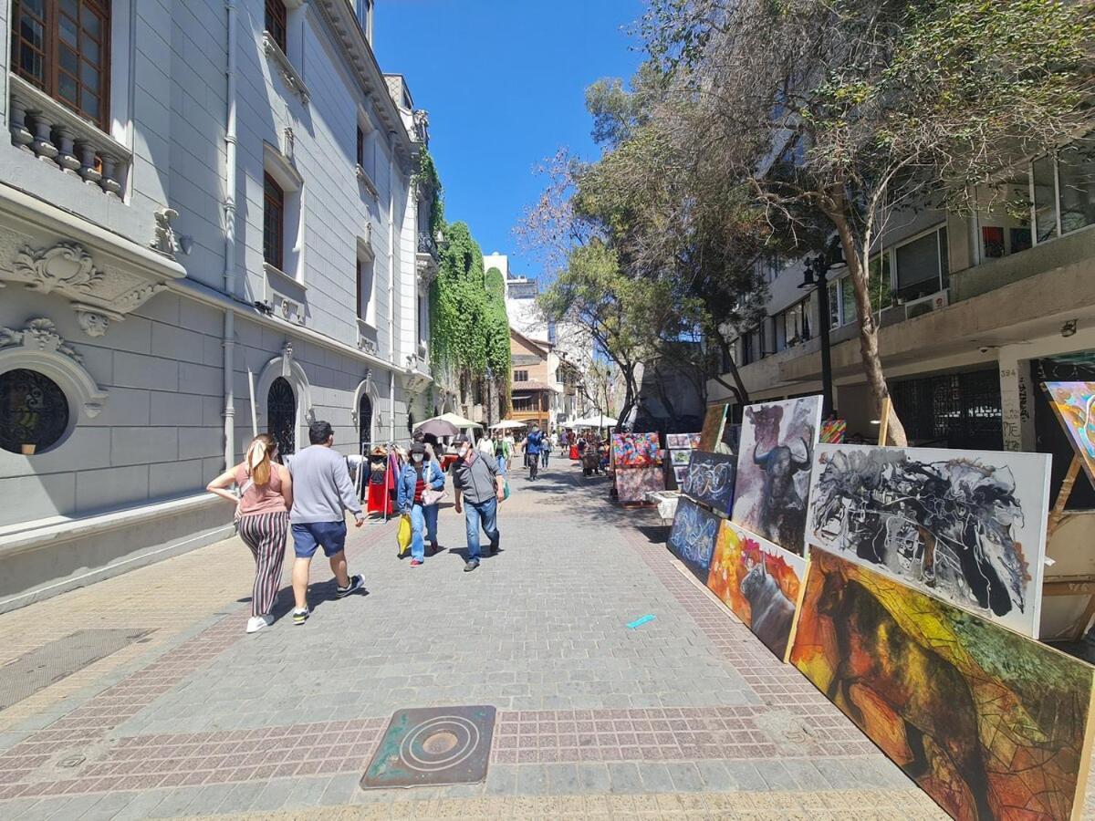 Oceana Suites Lastarria, En Cerro Santa Lucia Santiago Buitenkant foto
